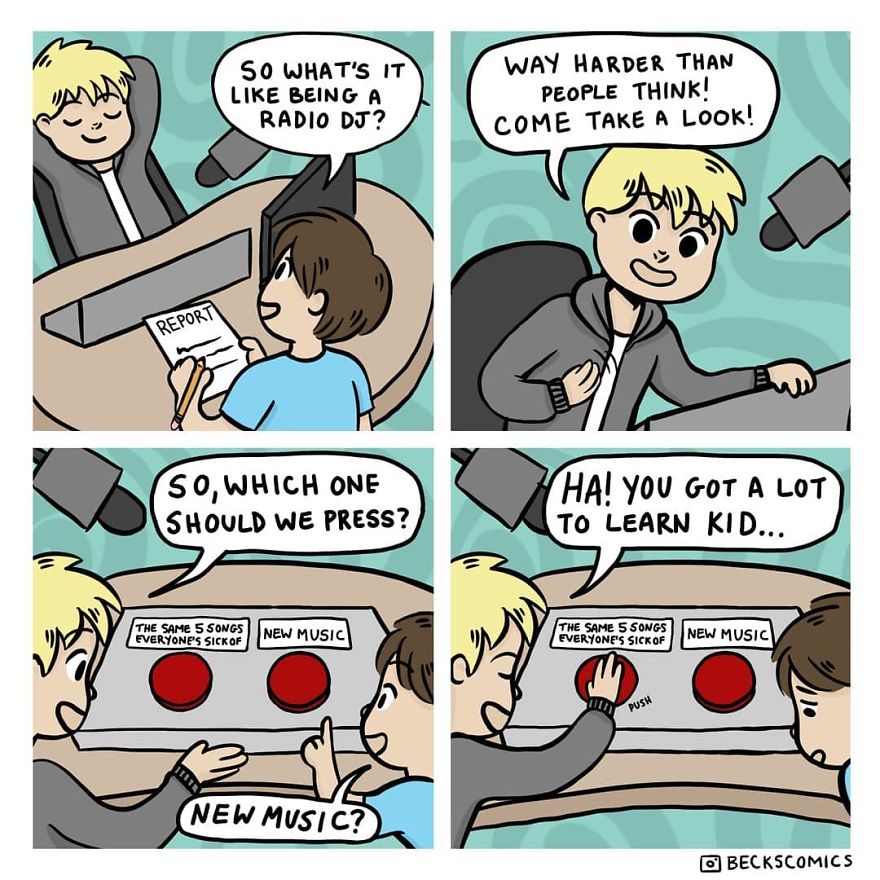 Becks Comics Is Living Her Dream Of Making A Webcomic, Even If It's Not Perfect (17 Comics)