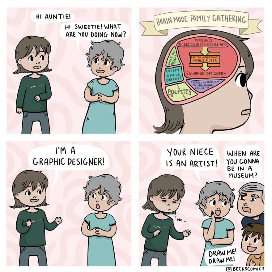 Becks Comics Is Living Her Dream Of Making A Webcomic, Even If It's Not Perfect (17 Comics)