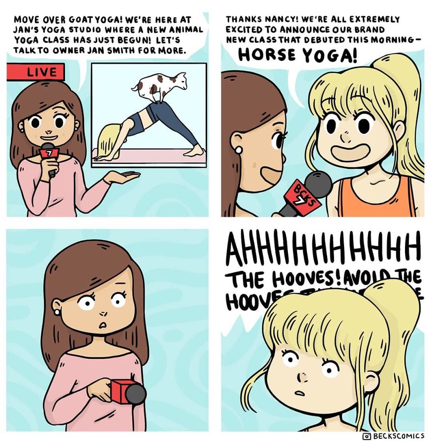 Becks Comics Is Living Her Dream Of Making A Webcomic, Even If It's Not Perfect (17 Comics)