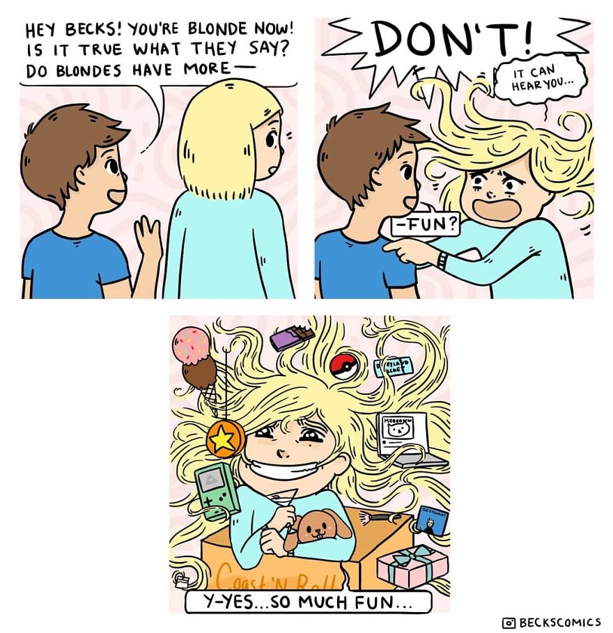 Becks Comics Is Living Her Dream Of Making A Webcomic, Even If It's Not Perfect (17 Comics)