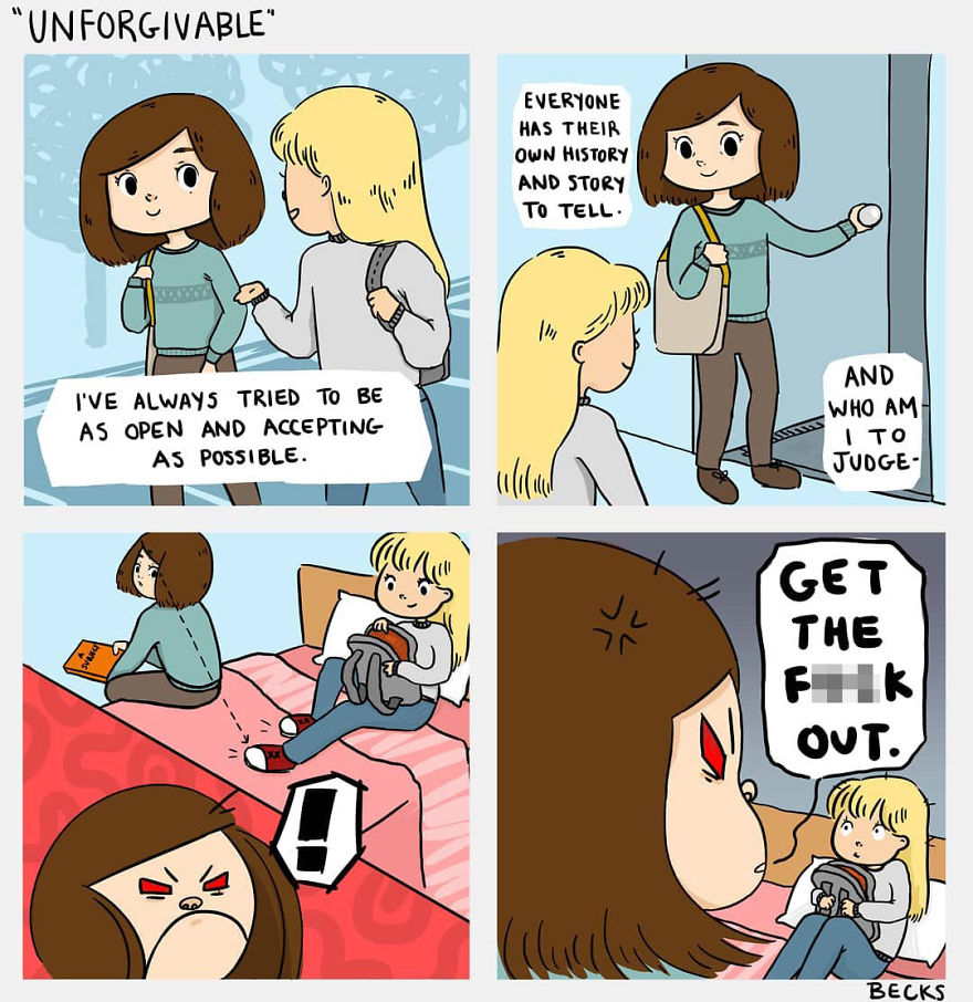 Becks Comics Is Living Her Dream Of Making A Webcomic, Even If It's Not Perfect (17 Comics)