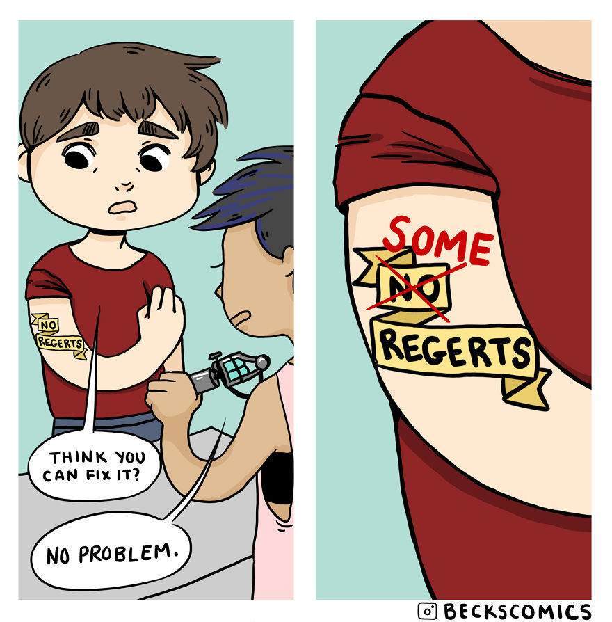 Becks Comics Is Living Her Dream Of Making A Webcomic, Even If It's Not Perfect (17 Comics)