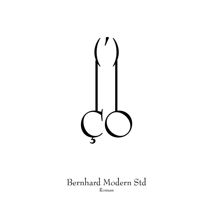 Dick Types - I Chose 100 Fonts And Made Illustrations Of Dicks, Only Using Text Characters