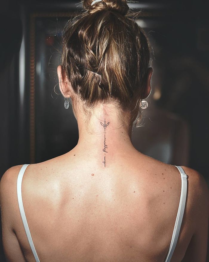 Neck Tattoo