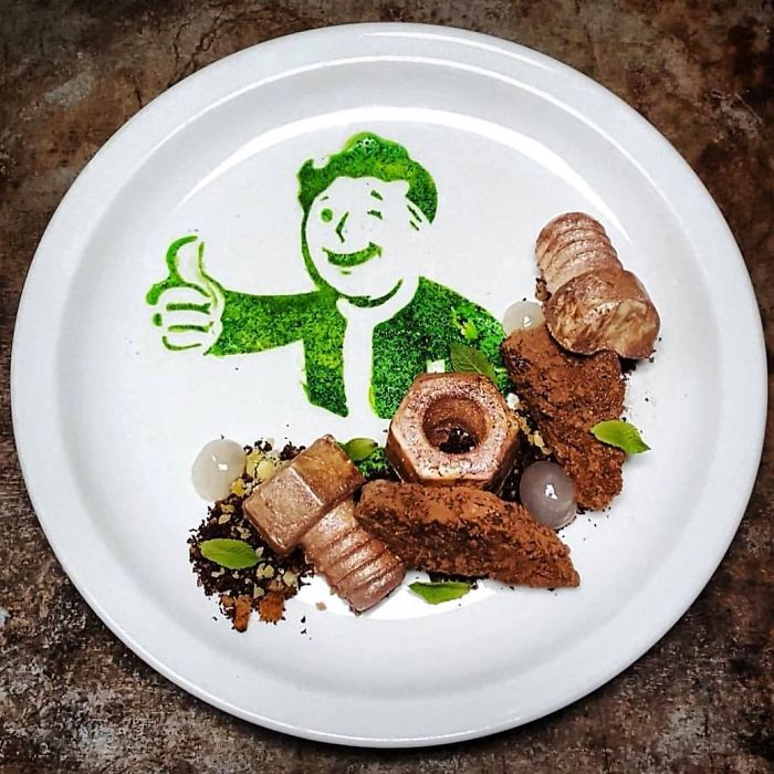 Cereal Milk Iced Parfait, Oat And Raisin Cookie, Lemon Balm, Popping Candy, Lemonade Gel