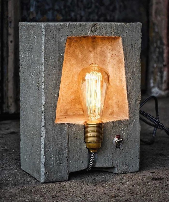 Concrete Lamp