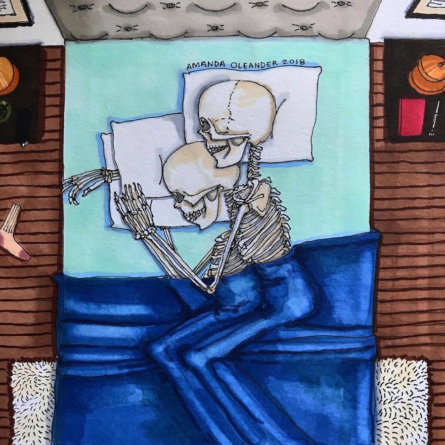 Artist Shows How Passionate Couples Behave When Nobody Sees Them (New Pics)