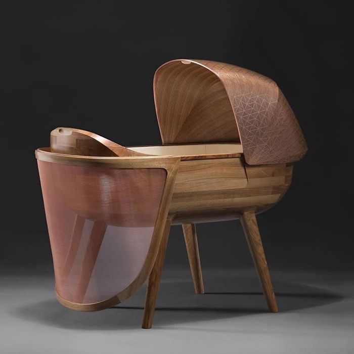 Argo Crib - The Ultimate Luxury Safe Haven For Your Child! When Closed,it Not Only Dims Light But Also Blocks Electromagnetic Radiation -Design Studio