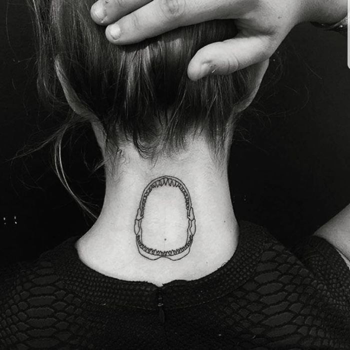 Neck Tattoo