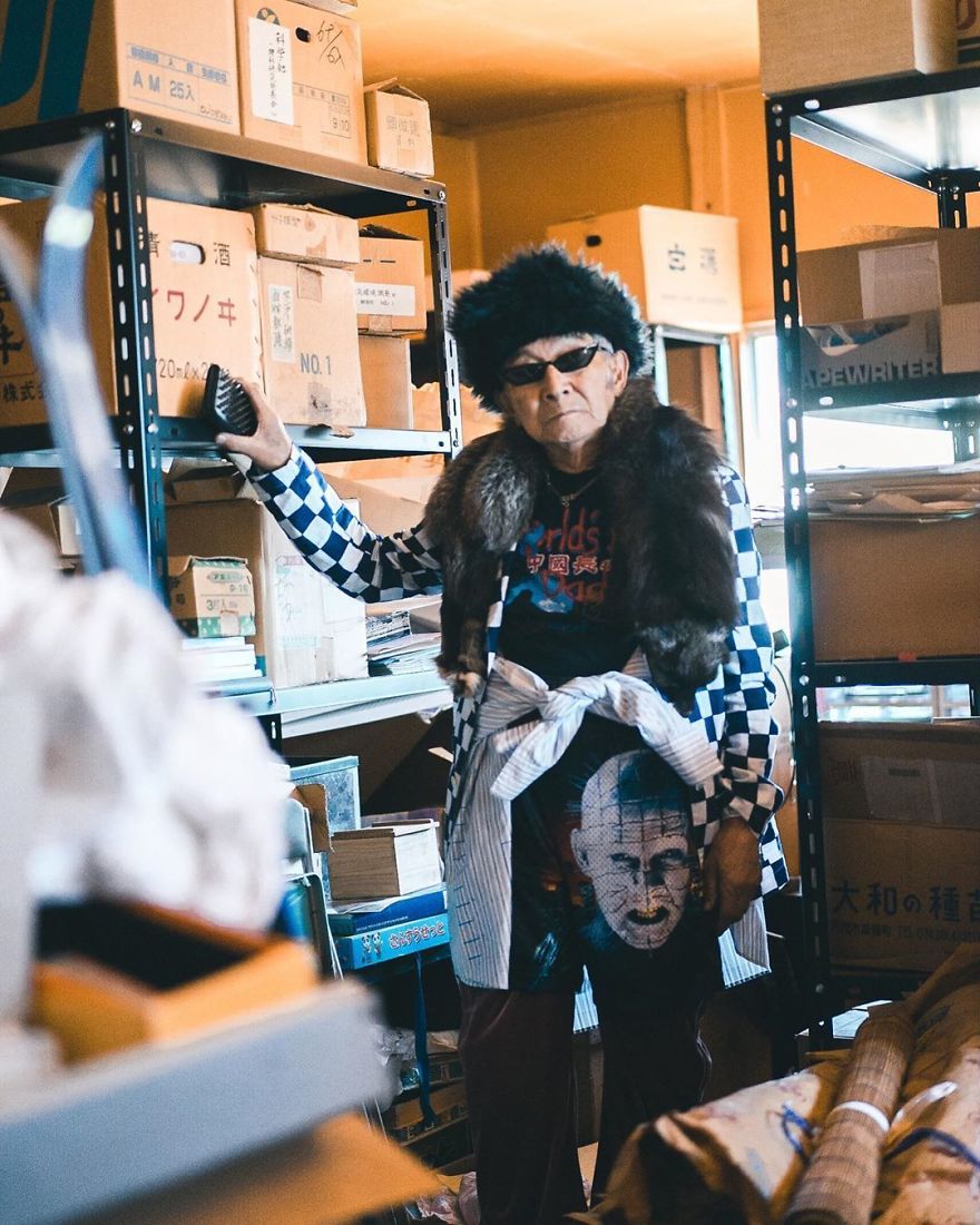 84-Year-Old Grandpa Teams Up With His Grandson To Create Fashionable Photoshoots That Stun 32k Followers On Instagram