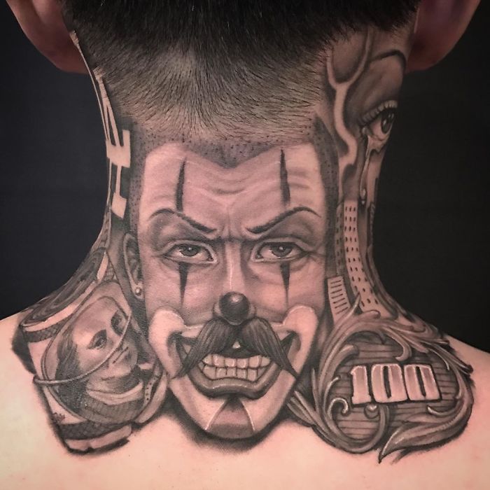 Neck Tattoo