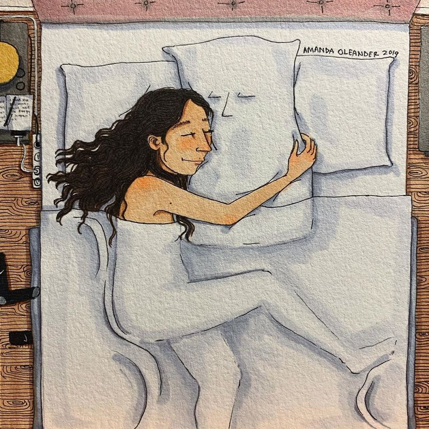 Artist Shows How Passionate Couples Behave When Nobody Sees Them (New Pics)