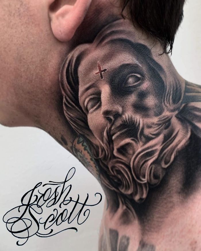 Neck Tattoo