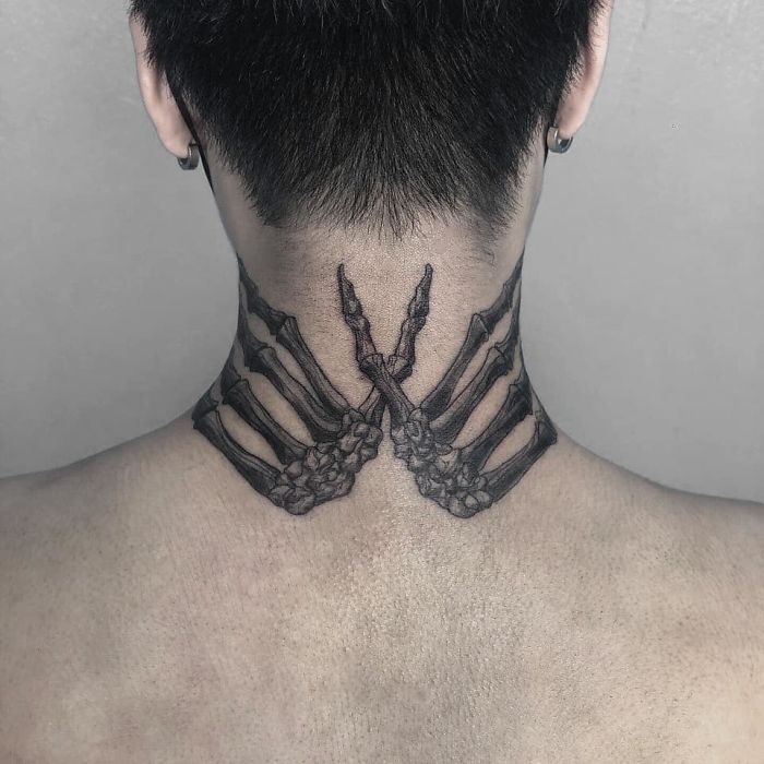 Neck Tattoo