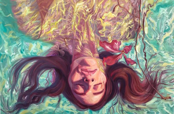 Californian Artist Isabel Emrich Paints Dazzling Depictions Of Women Submerged Underwater 🌊