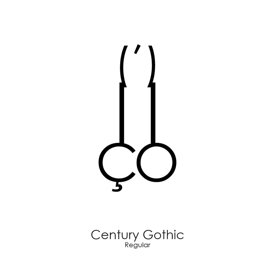 Dick Types - I Chose 100 Fonts And Made Illustrations Of Dicks, Only Using Text Characters