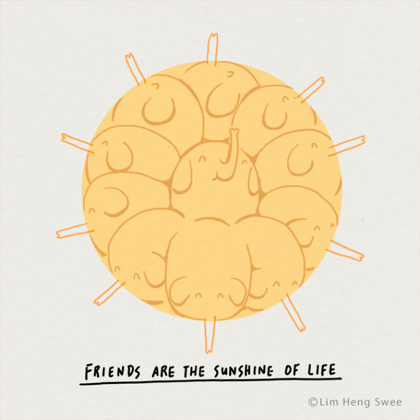 I Made 21 Warm Illustrations To Celebrate The Beginning Of Summer 2019!