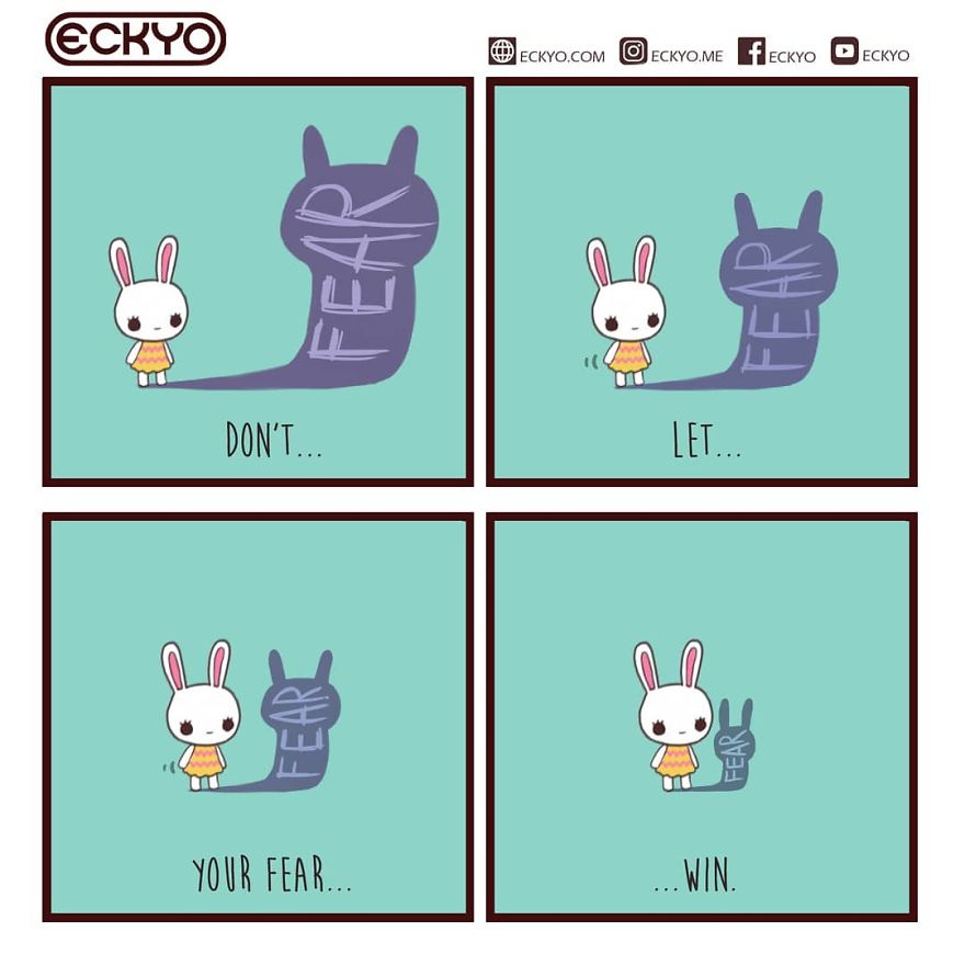 No More Afraid Of My Own Shadow