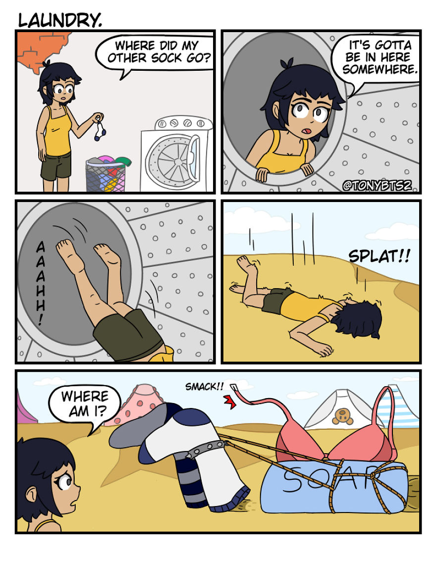 I Create Comics With An Unexpected Twist (15 Pics)