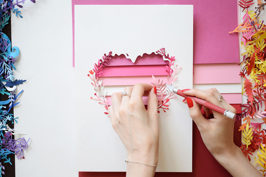 In Honor Of Pride Month, I Crafted 6 Paper LGBTQ+ Flags