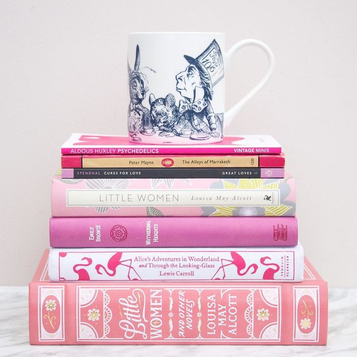 I Take Beautiful Photos Of My Book Collection To Spread Some Joy And Colour