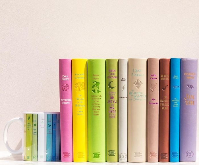 I Take Beautiful Photos Of My Book Collection To Spread Some Joy And Colour