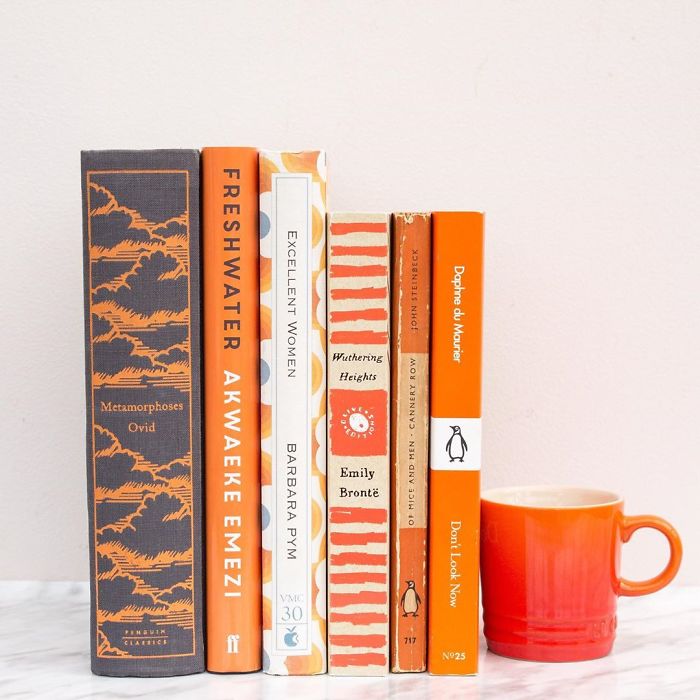 I Take Beautiful Photos Of My Book Collection To Spread Some Joy And Colour