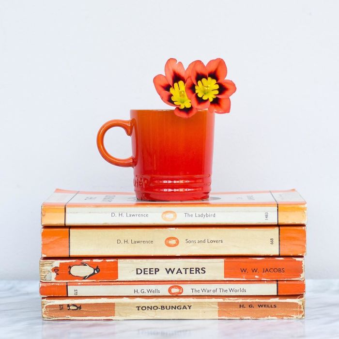 I Take Beautiful Photos Of My Book Collection To Spread Some Joy And Colour