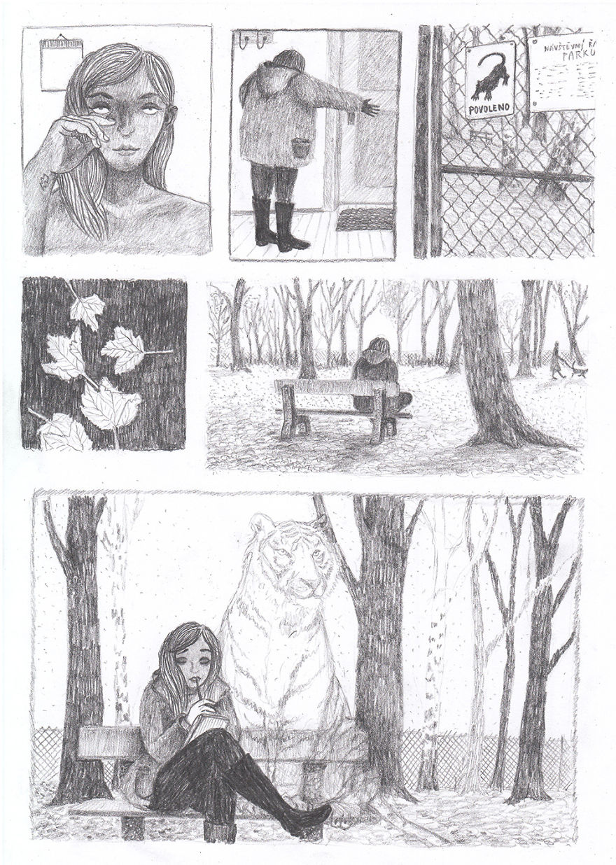 I Was Drawing A Mysterious Tiger Comics To Get My Life Back On Track After A Hard Breakup