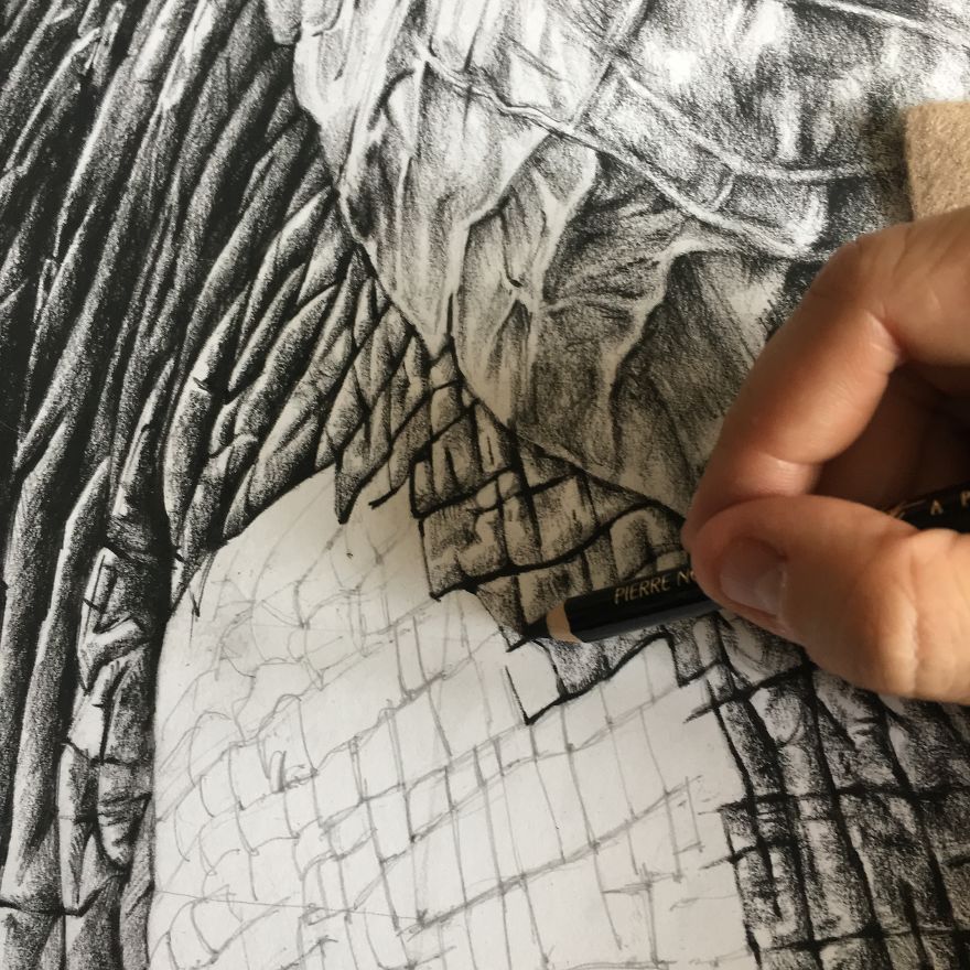 30 Hours Later,
this Is My New Elephant Drawing :-)