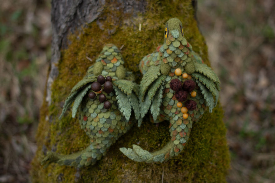 New Dragons And Fairy Creatures That I Felted This Year New Dragons And Fairy Creatures That I Felted This Year