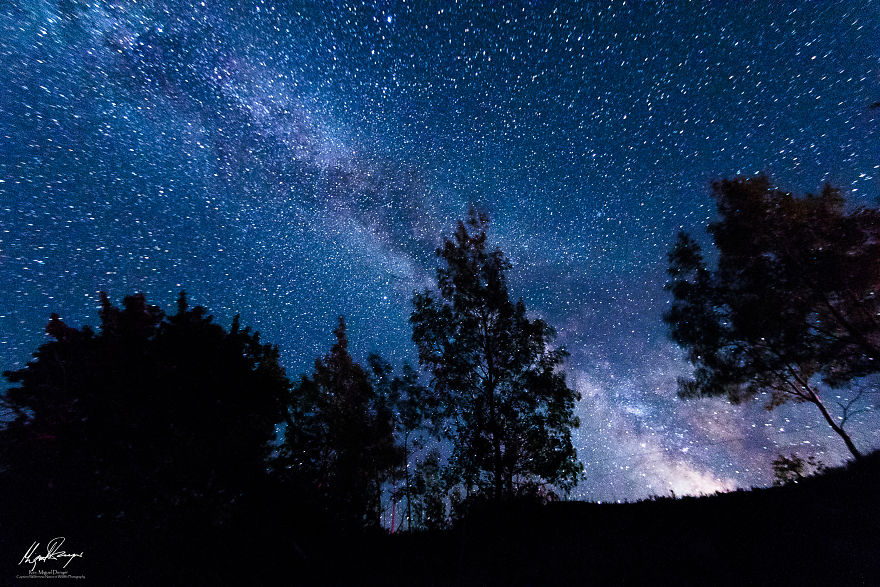 Milky Way Over Union Bay, Michigan