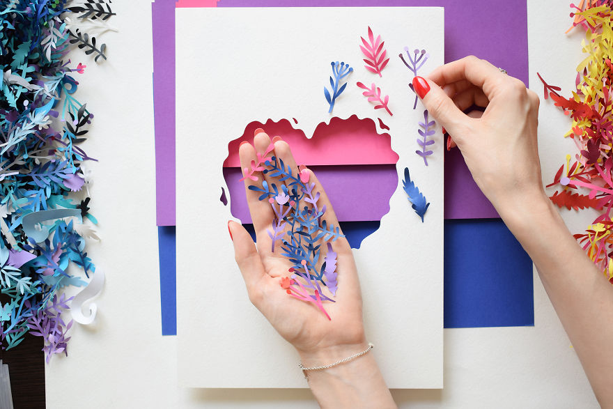 In Honor Of Pride Month, I Crafted 6 Paper LGBTQ+ Flags