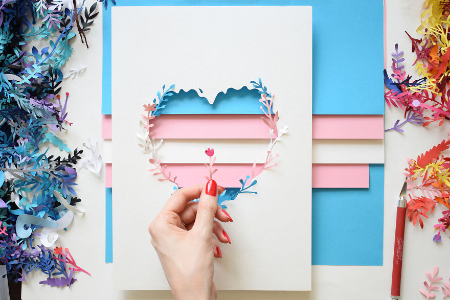 In Honor Of Pride Month, I Crafted 6 Paper LGBTQ+ Flags