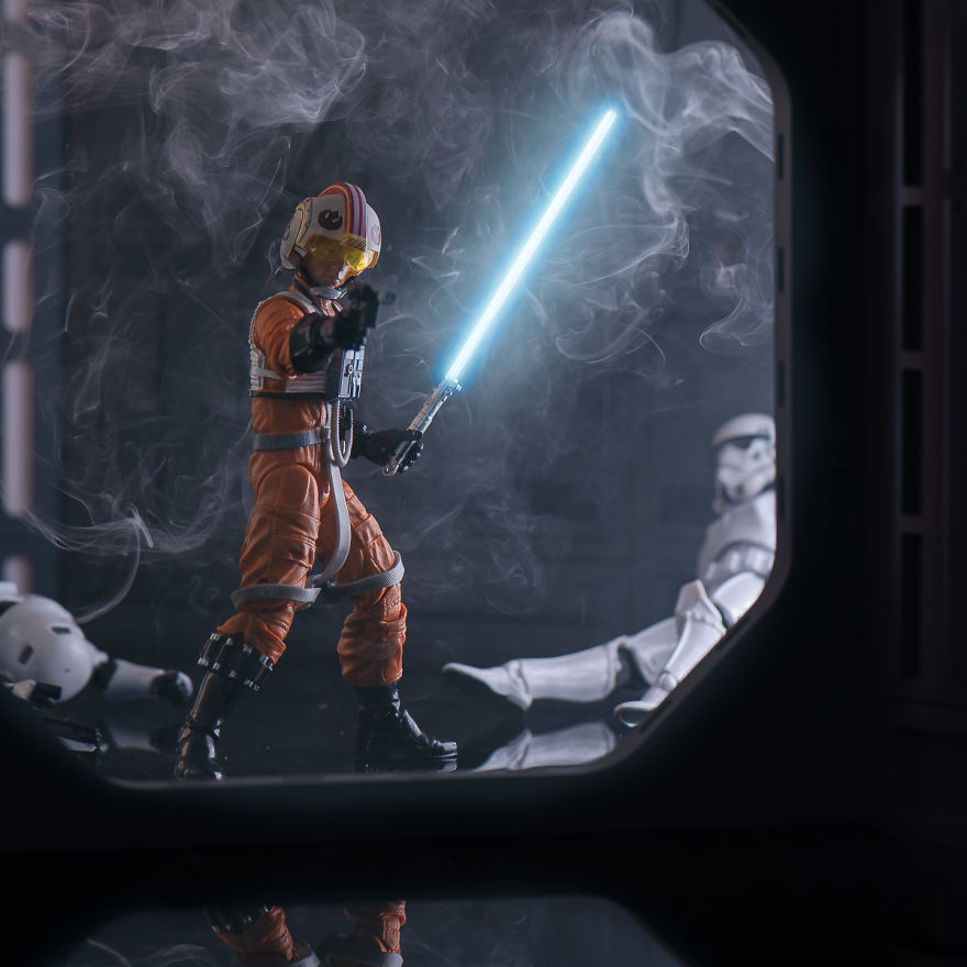 I Make Star Wars Toys Come To Life In Photos I Make Star Wars Toys Come To Life In Photos