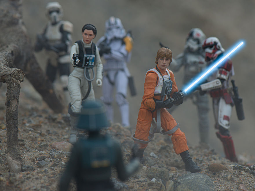 I Make Star Wars Toys Come To Life In Photos I Make Star Wars Toys Come To Life In Photos