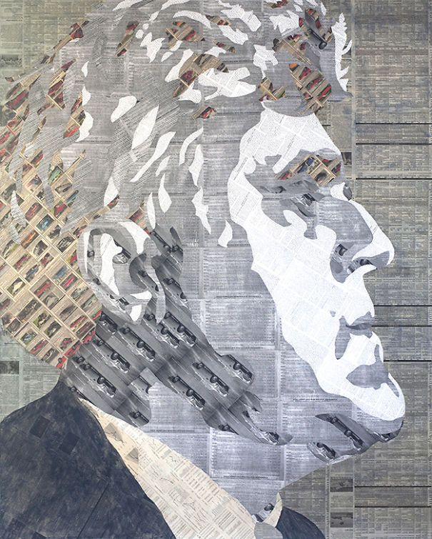 I Use Materials From The Subject’s World To Create Their Likeness