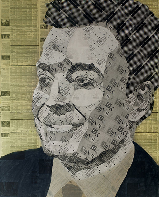 I Use Materials From The Subject’s World To Create Their Likeness