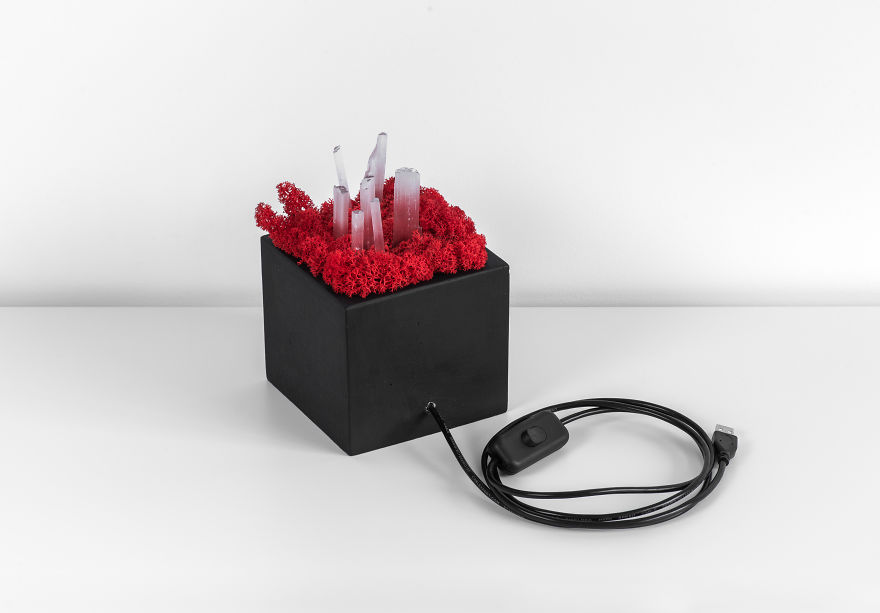 Our Crystal Lamps Look Like They're From Another Planet So We Imagined How We Harvest Them