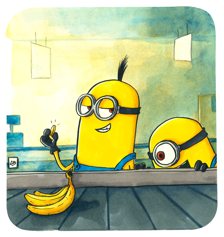 Minions And Bananas