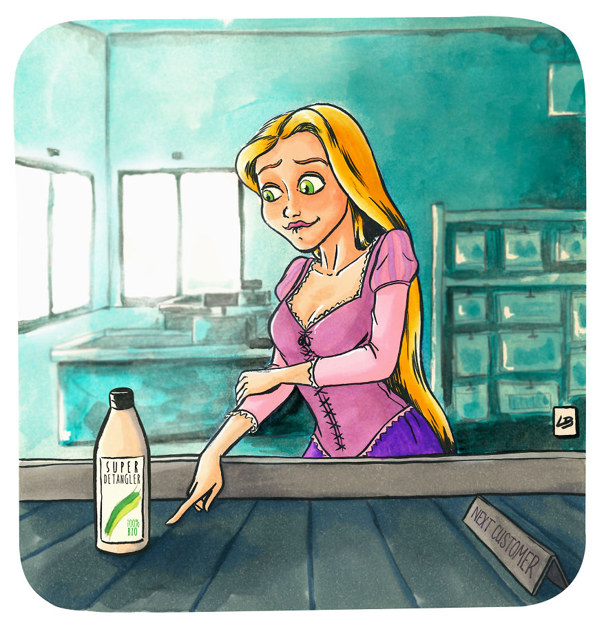 Rapunzel And Detangler