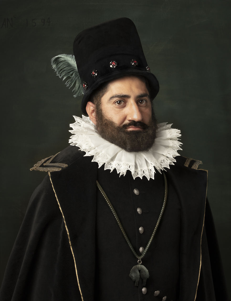 Reconstruction Of Rudolf Ii’s Portrait Painted By Joseph Heintz The Elder