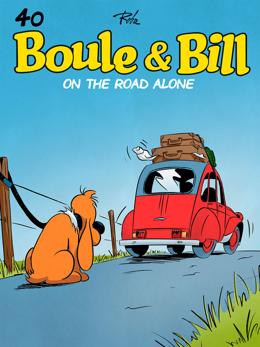 10 Comics By French Artist That Raise Public Awareness About The Abandonment Of Pets