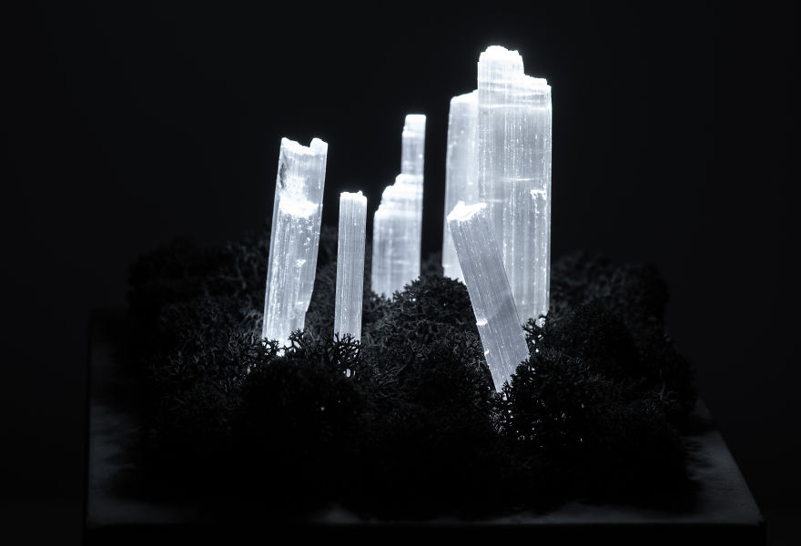 Our Crystal Lamps Look Like They're From Another Planet So We Imagined How We Harvest Them