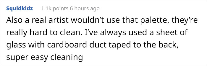 People Call Out This Woman Because Her Palette Doesn't Change, She Responds By Saying She Has Been Painting Since Childhood People Call Out This Woman Because Her Palette Doesn't Change, She Responds By Saying She Has Been Painting Since Childhood