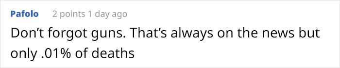 Bill Gates Posts Data Of Causes Of Death In The US, Is Amazed By The Disconnect Between News And Reality