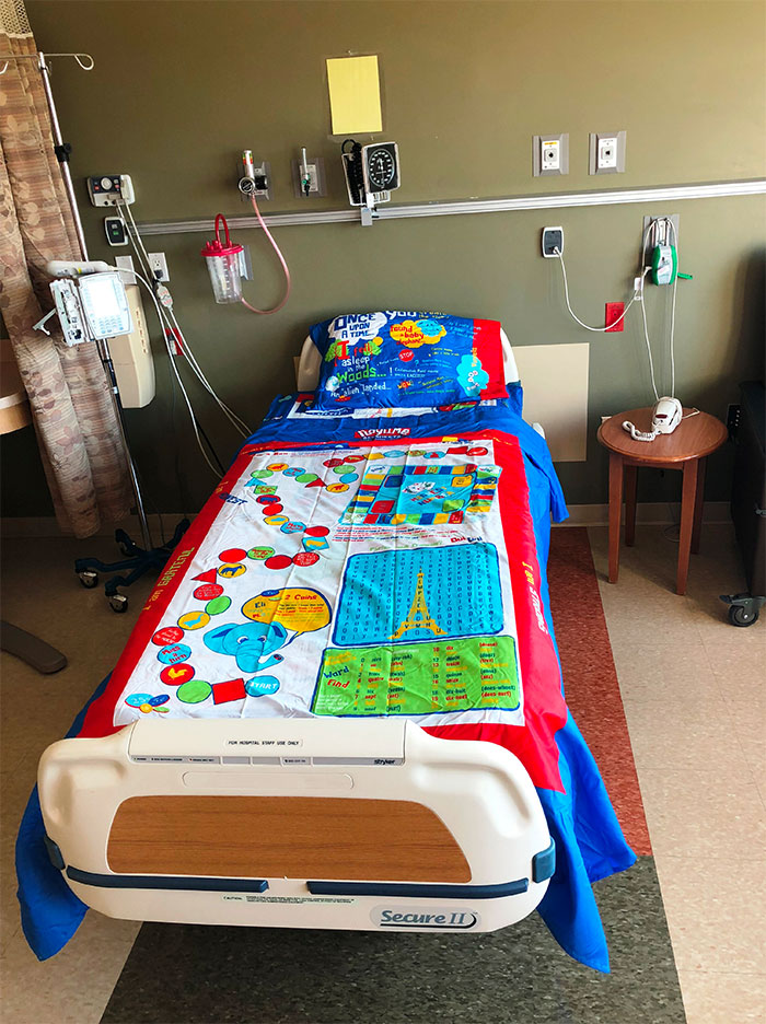 Dad Turns Board Games Into Sheets To Help Children In Hospital Pass Time