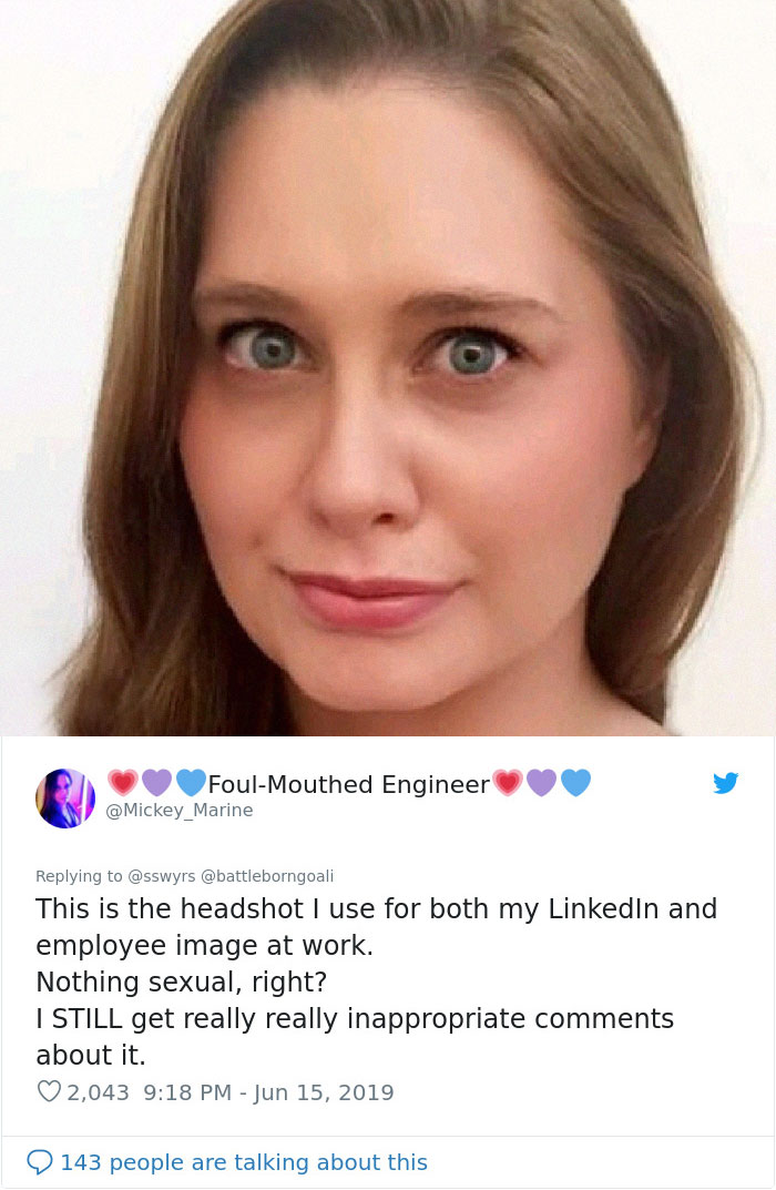 Boss Calls Woman 'Slutty' After Seeing Her Linkedin Profile Pic Where She's Wearing A Basic T-Shirt, Employee Calls Him Out