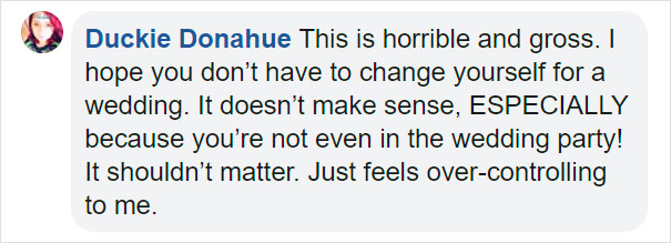 Bride Asks Guest To Cover Her Tattoos For The Wedding, So She Shares Their Full Conversation On Bride Shaming Group