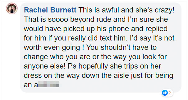 Bride Asks Guest To Cover Her Tattoos For The Wedding, So She Shares Their Full Conversation On Bride Shaming Group Bride Asks Guest To Cover Her Tattoos For The Wedding, So She Shares Their Full Conversation On Bride Shaming Group